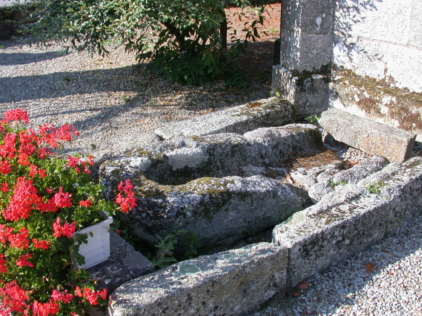 Sainte-Tréphine, sarcophage. Cliché A. Provost